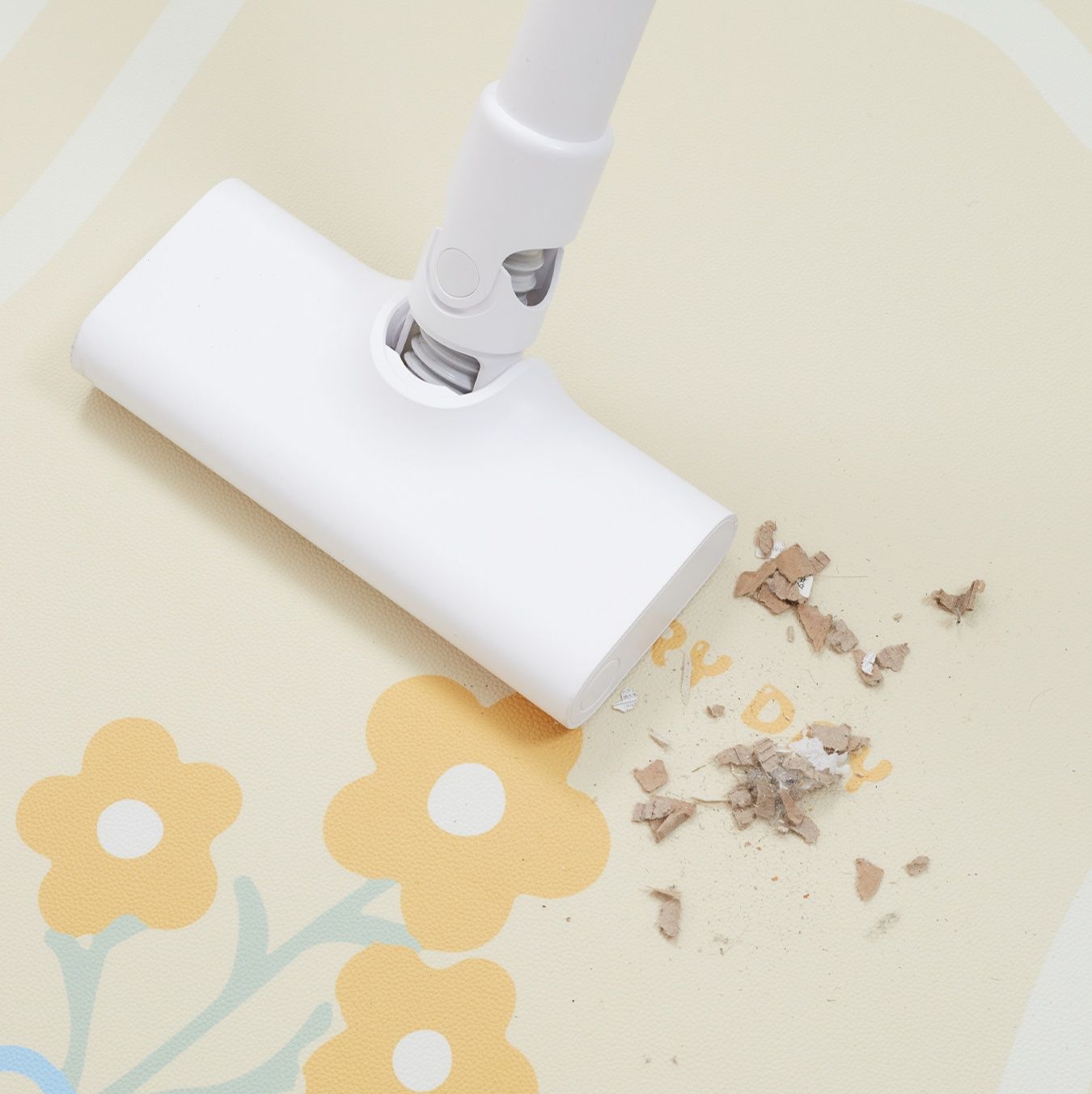 防水PVC素材で油汚れもサッと拭ける！滑り止め付きキッチンマット