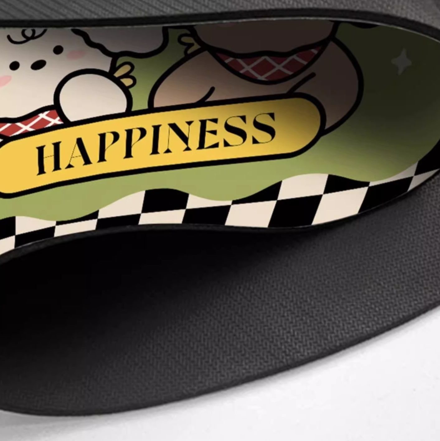 吸水速乾＆滑り止め付きで安心！キャラクター柄が楽しいキッチンマット