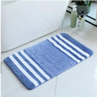 洗えて滑り止め付き！北欧ストライプ柄がおしゃれな高品質キッチンマット