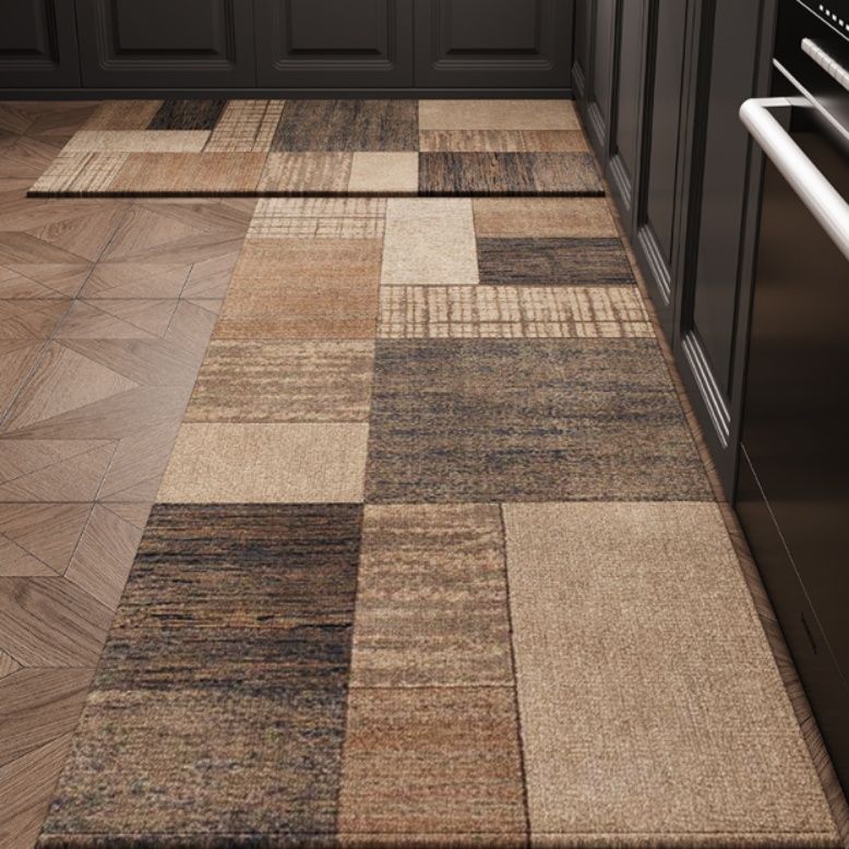 油汚れに強い防滑キッチンマット2025新作！洗える抗菌素材で清潔長持ち