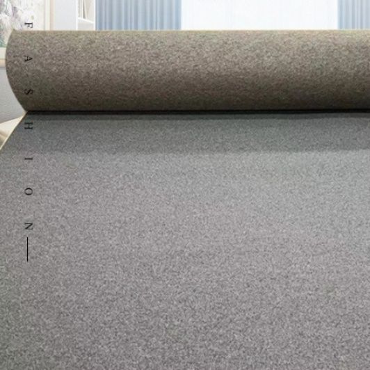 拭けて洗える北欧風ストライプのふかふか床暖房対応キッチンマット