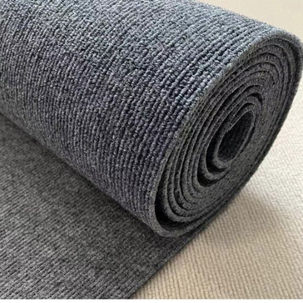 拭けて洗える北欧風ストライプのふかふか床暖房対応キッチンマット