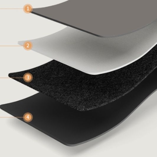 かわいい動物デザインのL字キッチンマット 滑り止め付きで洗える防水仕様