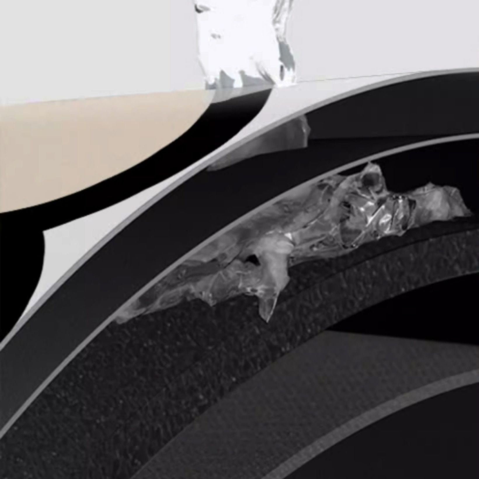 L字型で簡単カット！防滑・防汚で油汚れも安心の洗えるキッチンマット