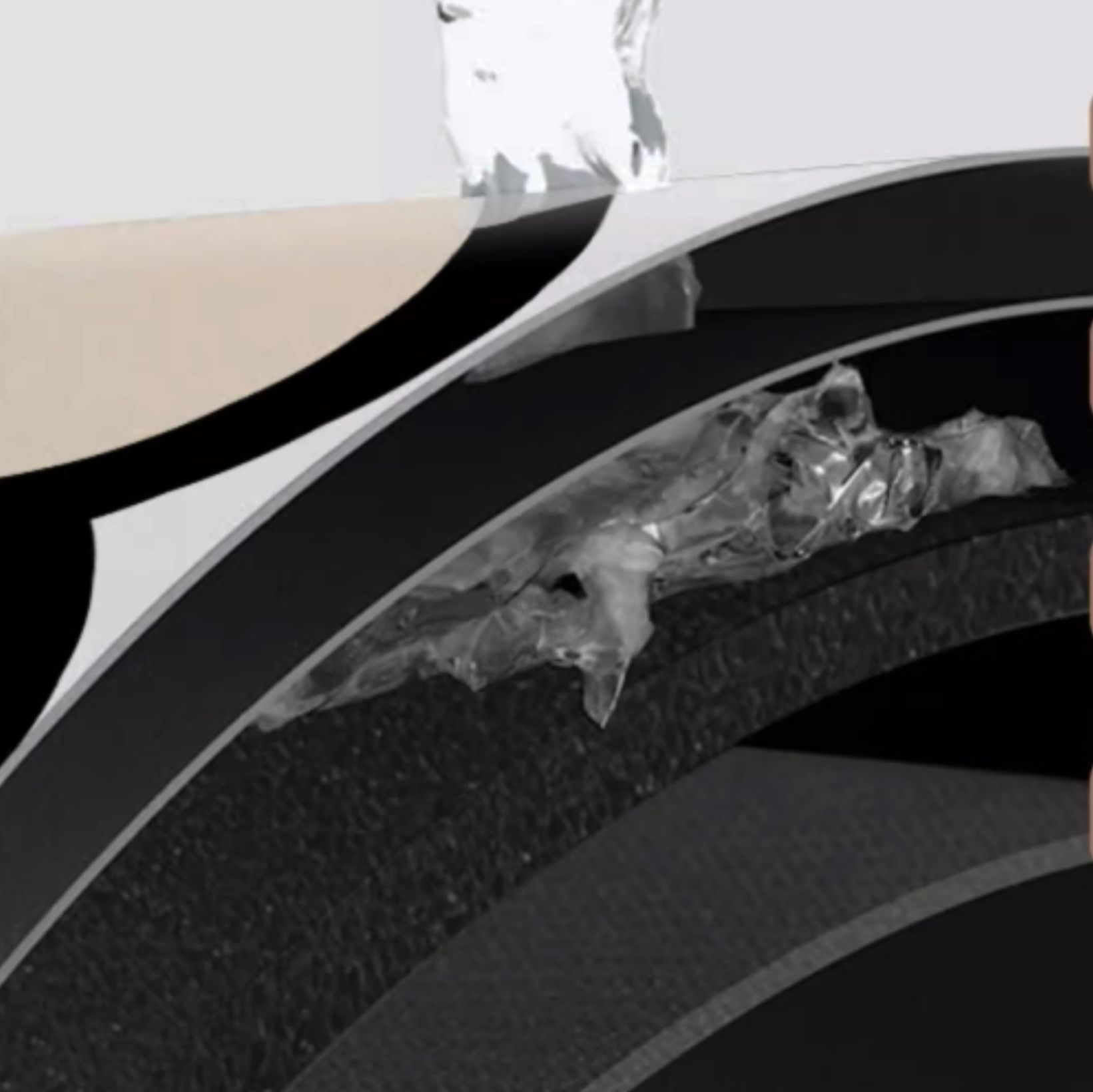 【吸油＆防滑付き】カット自由でお手入れ簡単な一体型L字型キッチンマット　花柄で華やか#endregion