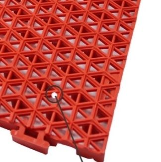 厚手1.6cm条纹模様で滑り止め効果抜群！手洗いできる防水キッチンマット