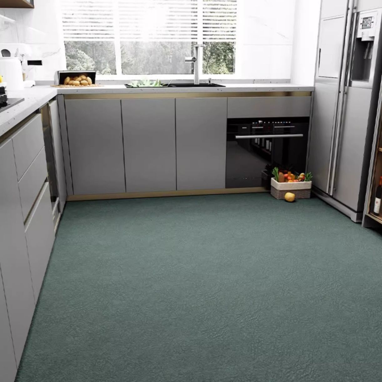 ドイツ製キッチンマット 滑り止め付きで安全！洗える北欧デザイン13サイズ展開