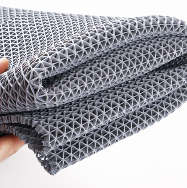 防水撥水×滑り止めで安心使える洗える北欧風キッチンマット