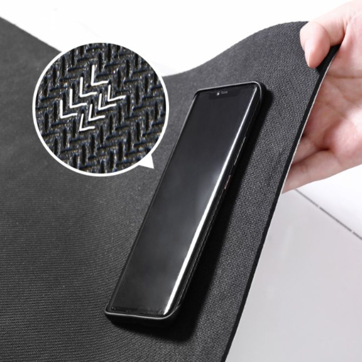 珪藻土素材で油汚れに強い！滑り止め付き吸水キッチンマット