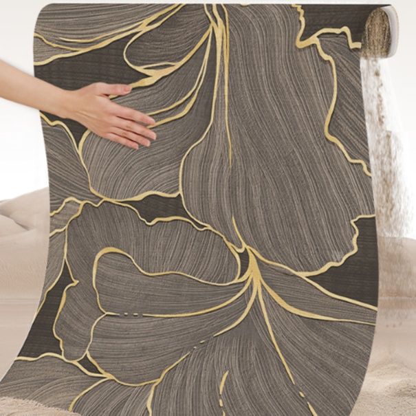 吸水性と防滑性に優れた北欧風デザインの洗えるキッチンマット