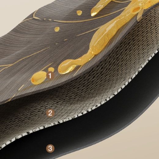 滑り止め付きで安全♪吸水・抗油汚れ&洗える北欧風キッチンマット