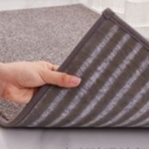 吸水性抜群＆特許滑り止め付き！お手入れ簡単な北欧風キッチンマット