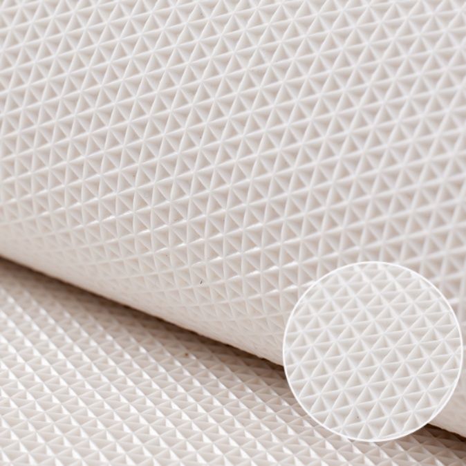 クリーミーな奶油風デザインが魅力！吸水防滑で洗えるキッチンマット