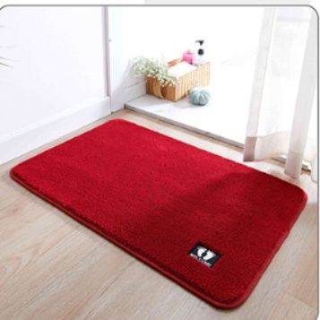 拭ける洗えるキッチンマット！滑り止め付きでずれない北欧風デザイン