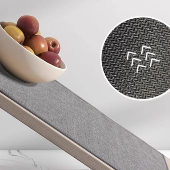 吸水＆防滑で安心お手入れ簡単！北欧風デザインの洗えるキッチンマット