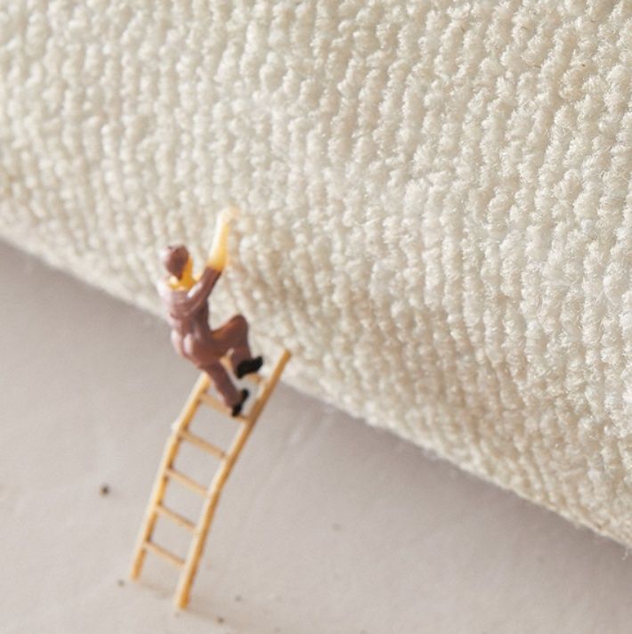 厚手で疲れにくい！拭ける撥水キッチンマットL字型対応で洗濯機OK