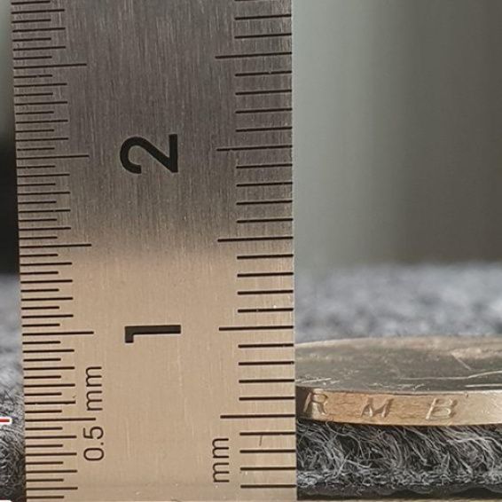 北欧風シンプルストライプで拭ける！滑り止め付き大判キッチンマット