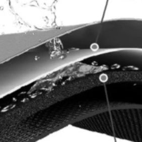 吸水・洗える！北欧風ミッキー柄のおしゃれで滑りにくいキッチンマット