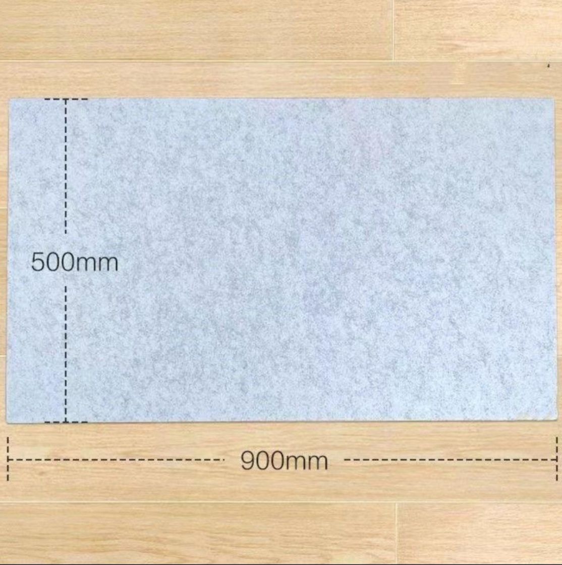 拭き取れて清潔！グレー&黒が選べる吸水滑り止めキッチンマット