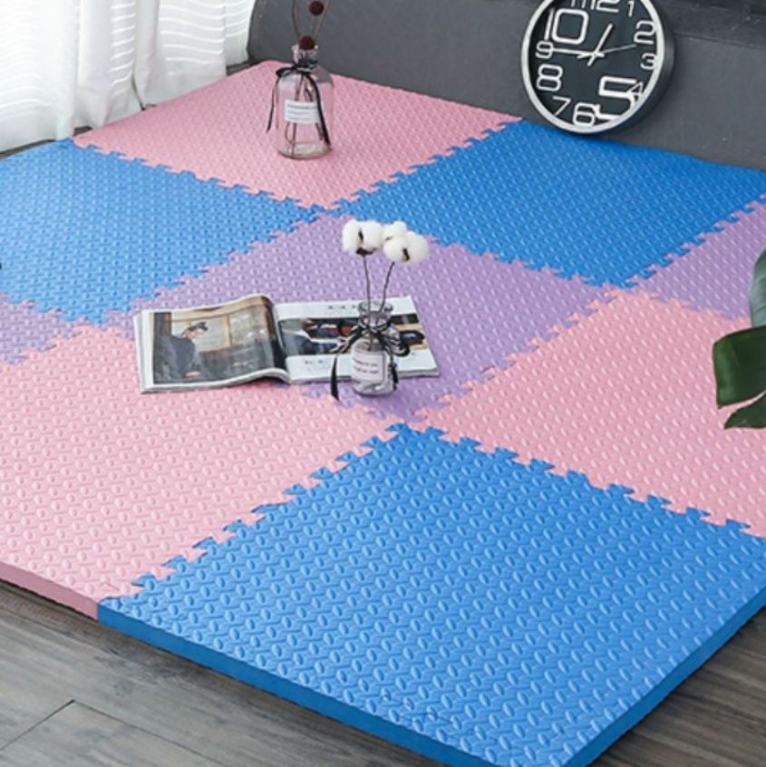 厚手でふかふか！洗えて安心の北欧風カラフルキッチンマット