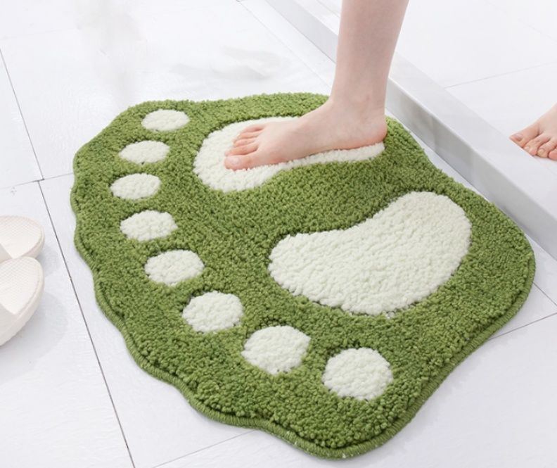 吸水＆速乾で清潔！カラフルアニメ柄のおしゃれ防滑キッチンマット