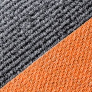 吸水性・防滑性に優れたグレーの北欧風洗いやすいキッチンマット