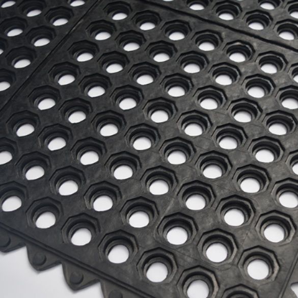 PVC素材で拭けて清潔！滑り止め付きキッチンマット多サイズ展開