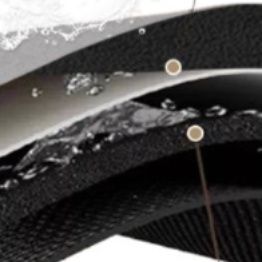 油汚れに強く滑り止め付き！北欧柄のおしゃれキッチンマット