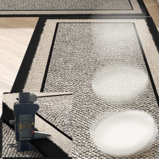 抗菌・防油でいつでも清潔！北欧デザインの拭けるキッチンマット