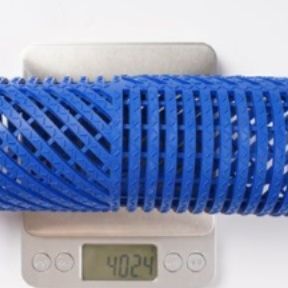 拭けて清潔！滑り止め付きPVC製キッチンマット30×30cm透明タイプ