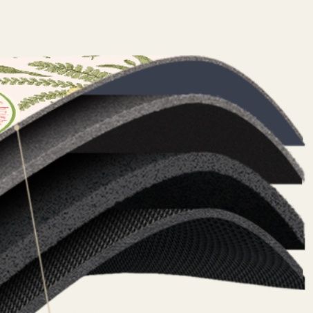 花柄で美しい吸水防滑キッチンマット！洗える抗菌仕様でお手入れ簡単