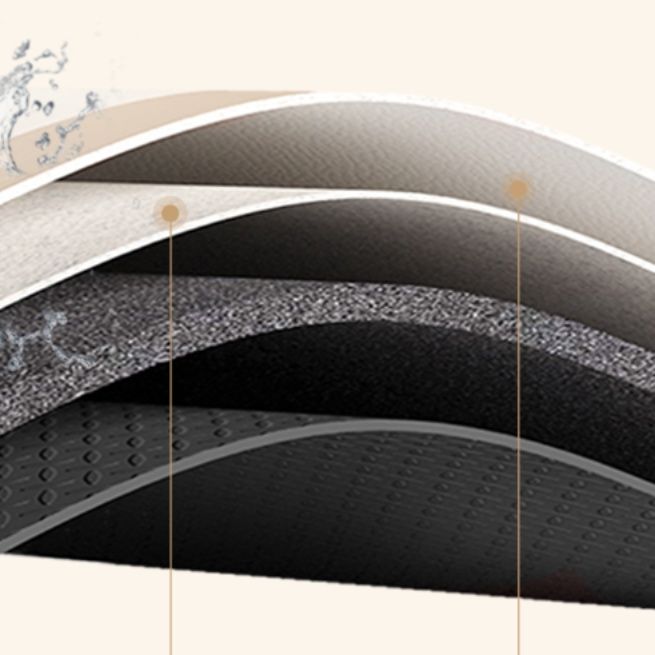 吸水防水でカラフルな日式デザイン！滑り止め付きキッチンマット