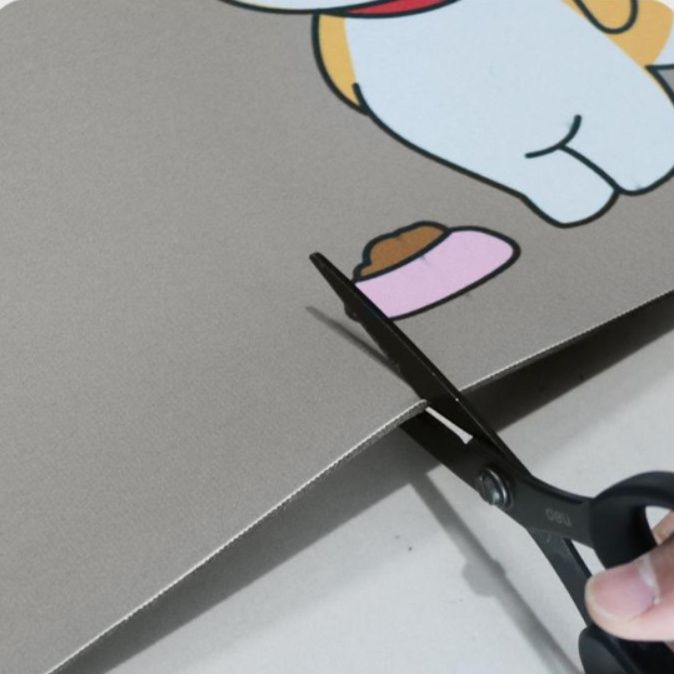 汚れに強く拭けて安心！滑り止め付き北欧風モダンキッチンマット