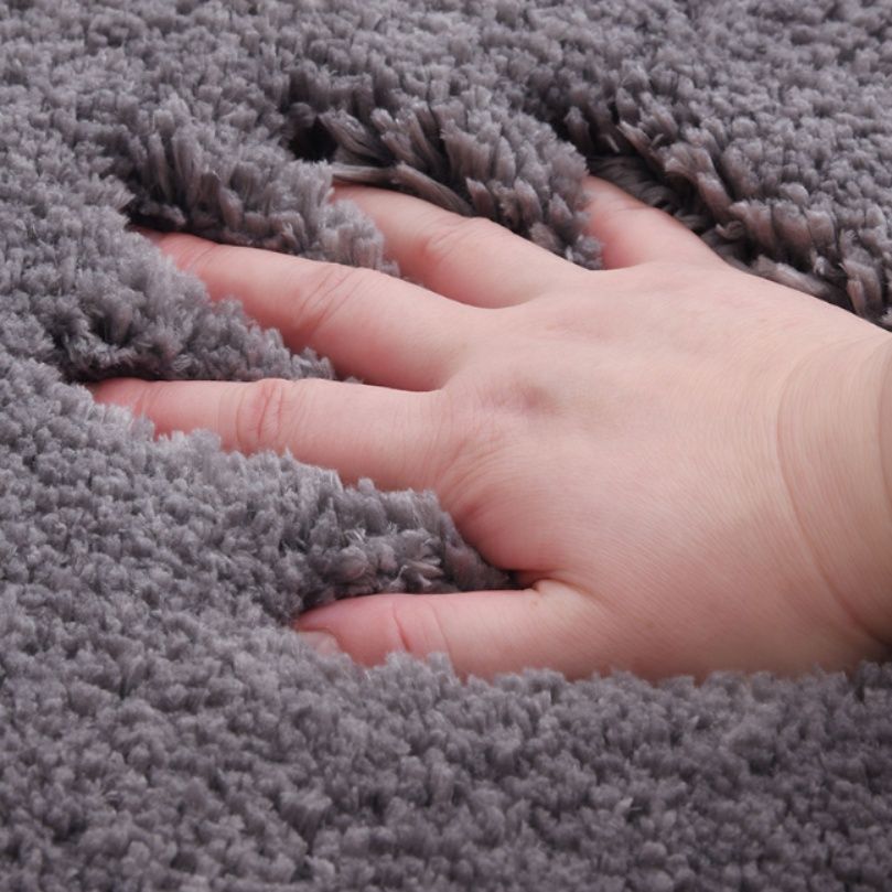 速乾吸水で滑らない！厚手ショートファイバーの拭けるキッチンマット