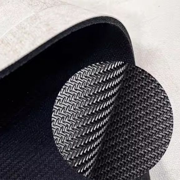 植物柄の北欧風デザインで洗える防滑・防水キッチンマット