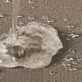 吸水速乾で洗える安心設計！滑り止め付き北欧風おしゃれキッチンマット