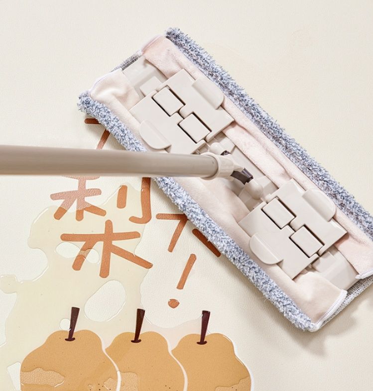 拭けて洗える防滑キッチンマット｜カートゥーン柄で楽しい北欧風デザイン