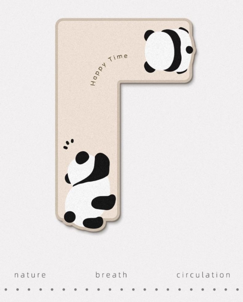 透明でおしゃれ！L字型にも対応できる拭ける吸水キッチンマット