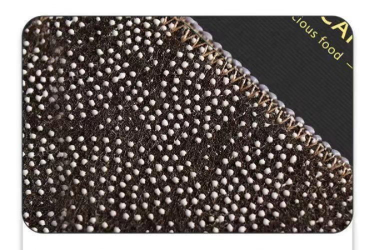 拭くだけ簡単ケアで風水も◎北欧デザイン滑り止め付きキッチンマット