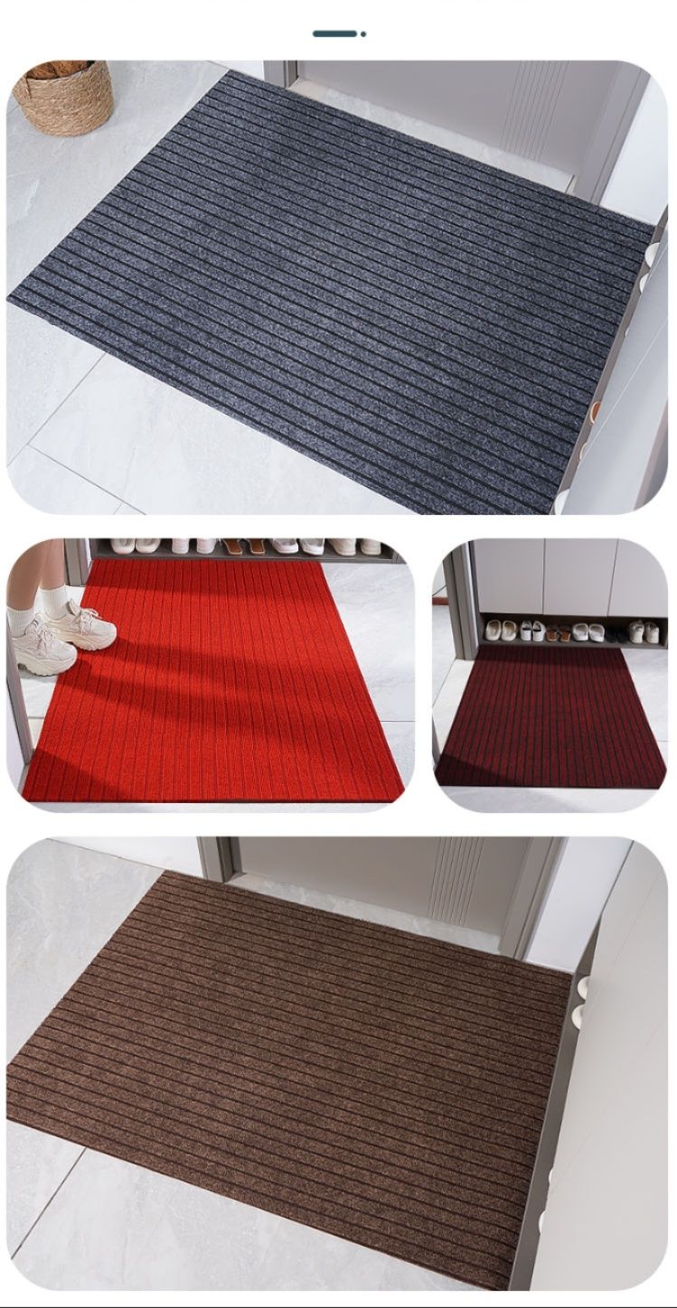 洗えて拭き取りやすい北欧風シンプルおしゃれキッチンマット