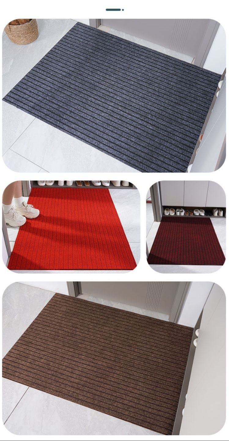 洗えて拭き取りやすい北欧風シンプルおしゃれキッチンマット