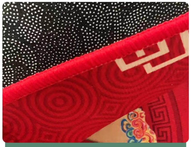 洗えて拭ける！滑り止め付きでずれない北欧風キッチンマット