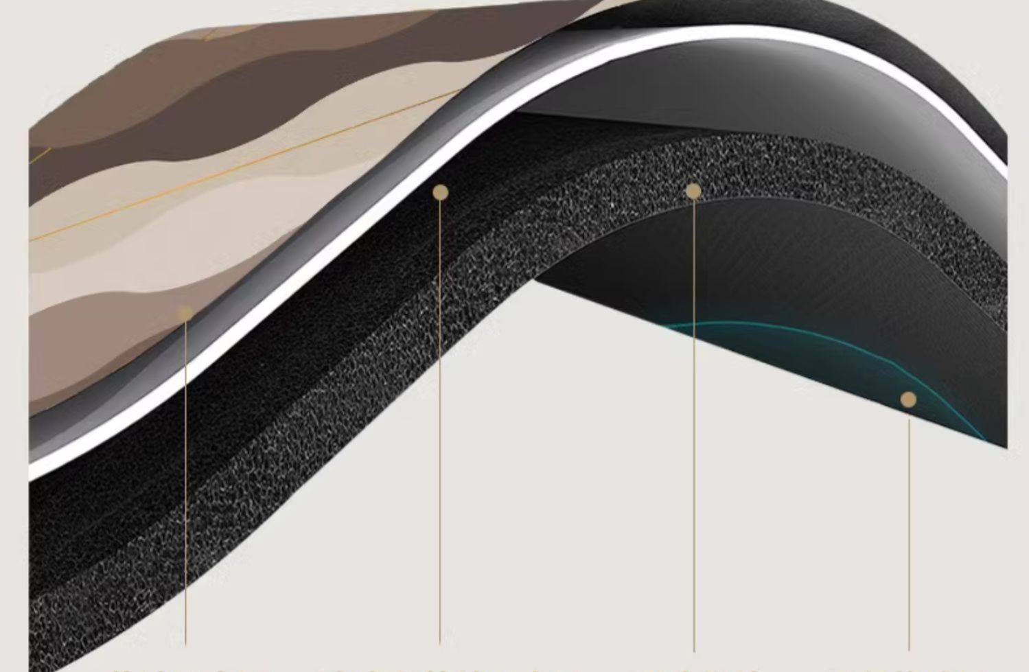 拭くだけ簡単お手入れで清潔 キュートな滑り止め付きキッチンマット