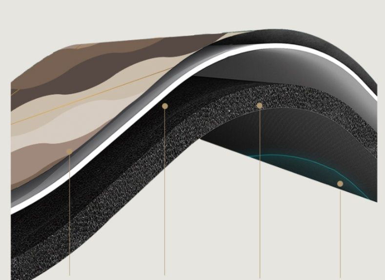 L字型キッチンマット 硅藻土素材で吸水抜群！拭ける洗える北欧デザイン