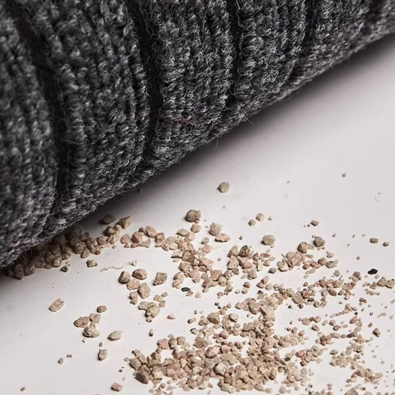 厚手でクッション性抜群！滑り止め付き大判キッチンマット拭ける洗える