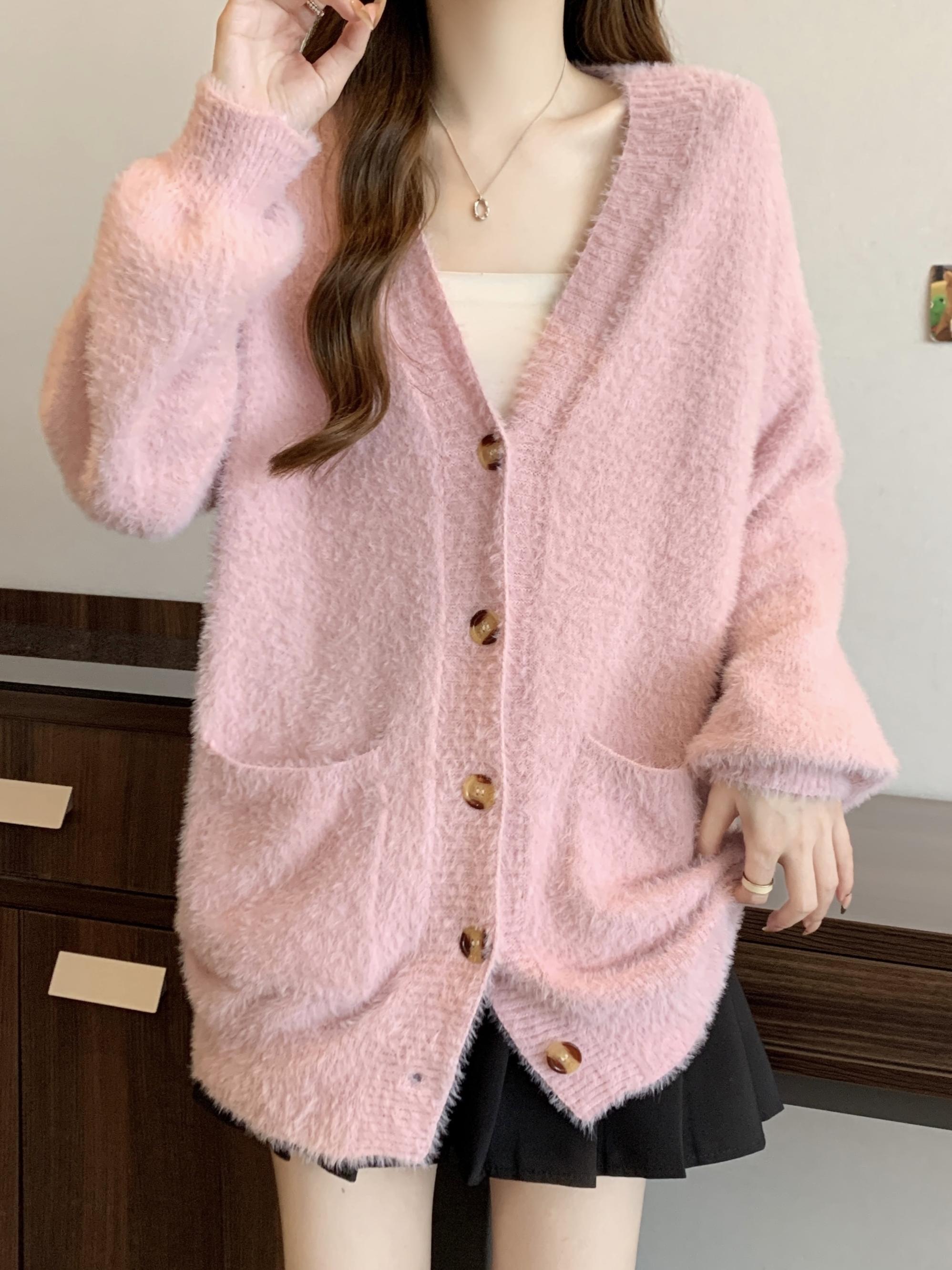 ニット ニット ふわもこ優しさカーディガン
