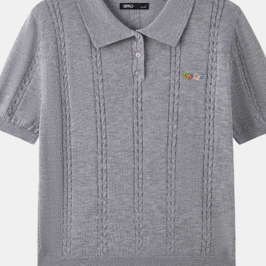 グレーの半袖ニットおすすめ5選