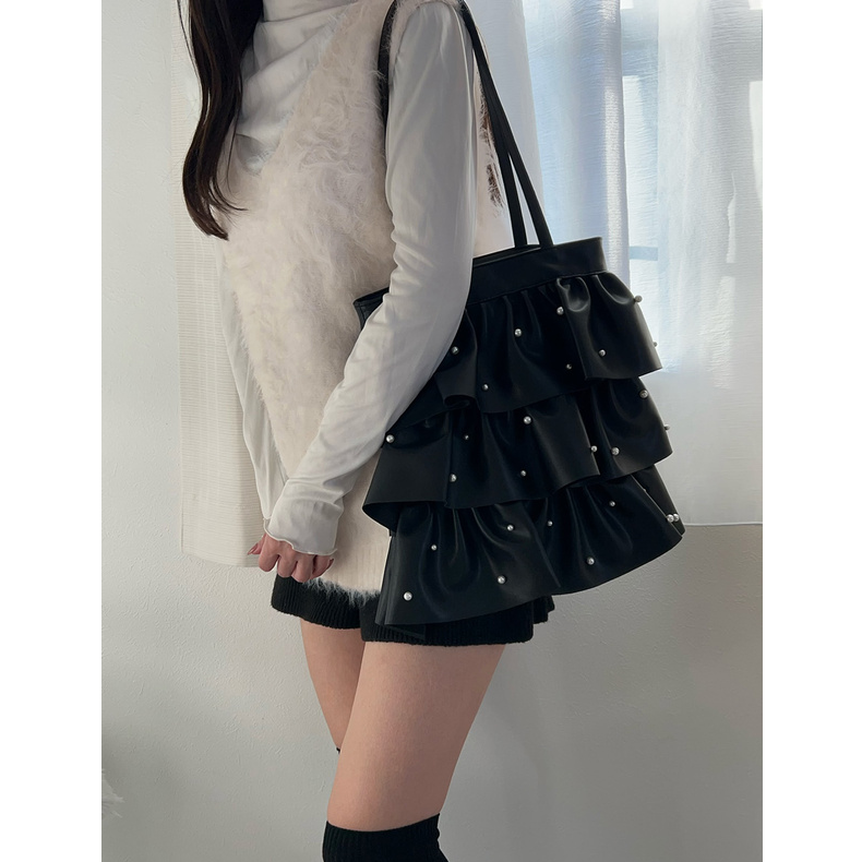 ニット ニット ふわもこ質感シンプルベスト