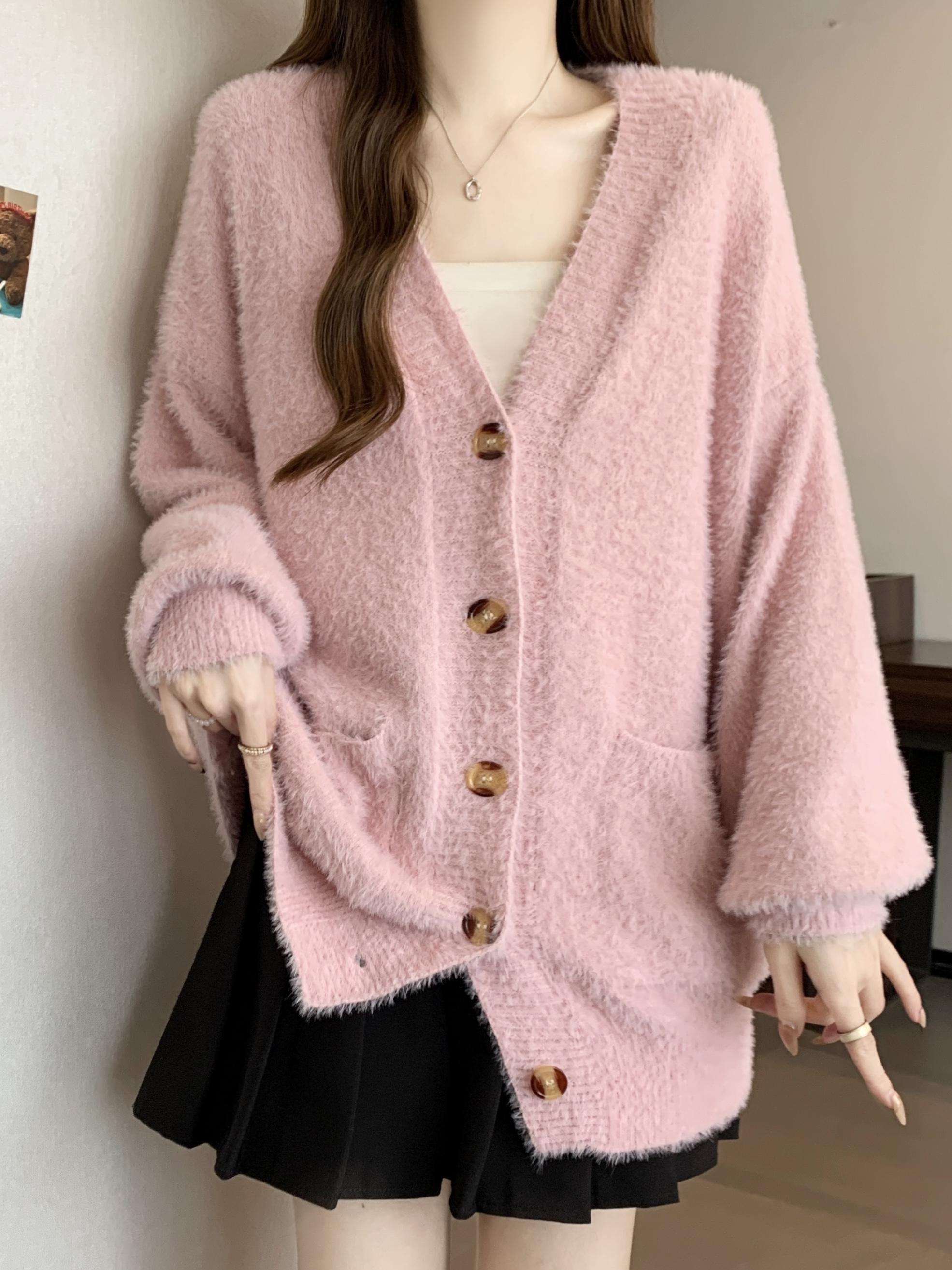 ニット ニット ふわもこ優しさカーディガン