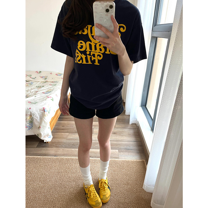 黒パンツ ベーシックショートパンツ